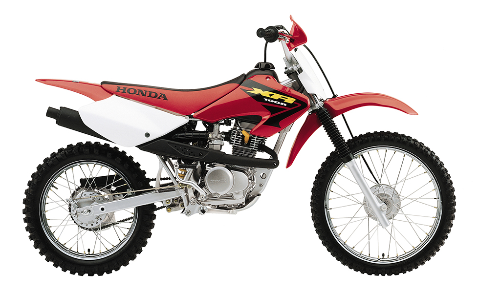 オフロード走行専用車「XR50R/XR70R/XR100R」のカラーリングを変更した