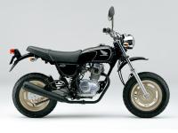 Honda Ape100 デラックスブラック・真横