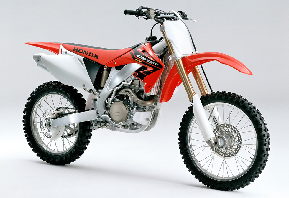 モトクロス競技専用車「CRF450R・CR250R」の2004年型モデルを発売 | Honda 企業情報サイト