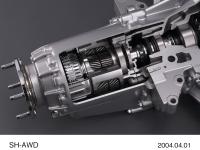 「SH-AWD」増速機構