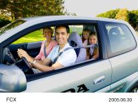 Spallino家とHonda燃料電池車「FCX」