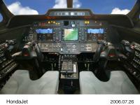 HondaJet 操縦席