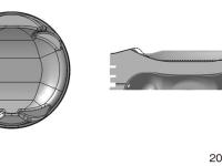 ピストンヘッド形状図
