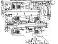 5速オートマチックトランスミッション 構造図