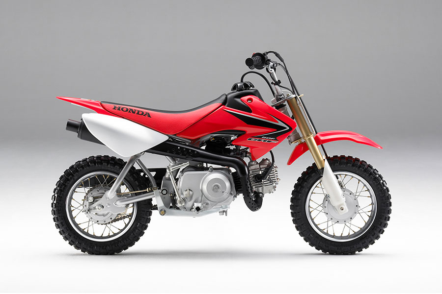 オフロード走行専用車CRFシリーズ「CRF50F」「CRF70F」「CRF100F」のグラフィックデザインを変更し発売 | Honda 企業情報サイト