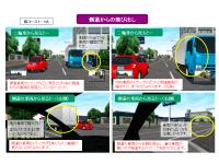 危険場面解説機能 (アドバイス画面) 画面イメージ(1)