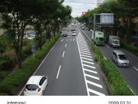 急ブレーキ多発個所 対策前 (国道463号 新座市)