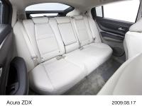 アキュラZDX リアシート