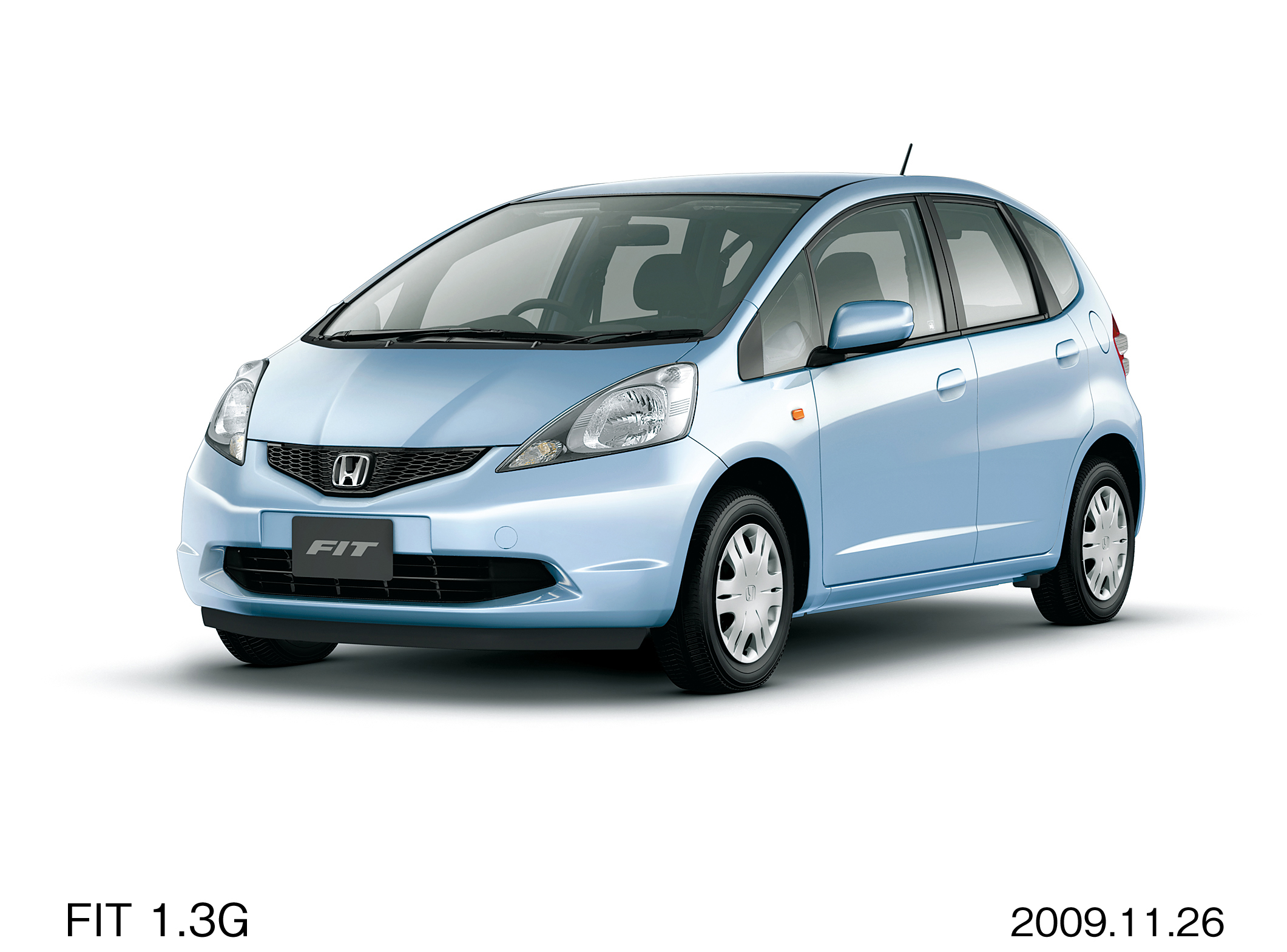 Honda FIT RS カラーサンプル ディープサファイアブルーパール 2025年