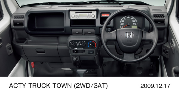 アクティ・トラック TOWN (2WD/3AT) インパネ