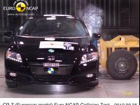 ユーロ NCAPでのCR-Z（欧州仕様）側面衝突試験