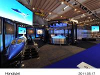 EBACEでのHondaJetブース