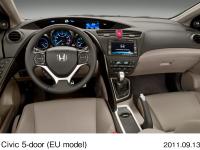 新型シビック (5ドア) (欧州専用モデル) インパネ