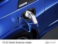フィットEV (北米仕様) 充電イメージ