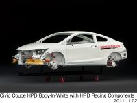 シビッククーペ HPDホワイトボディ（HPDレース仕様パーツ付）