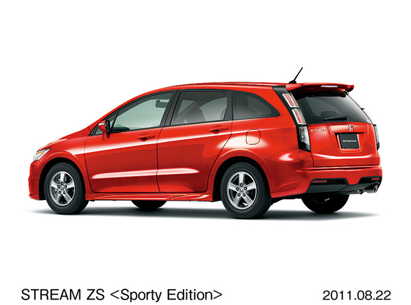 STREAM ZS (1.8L) 特別仕様車 ＜スポーティ エディション＞ (パッションレッド・パール)