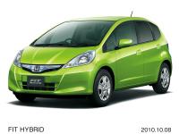 フィット ハイブリッド（フレッシュライム・メタリック） 2010.10.08発表
