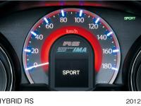 FIT HYBRID RS　3モードドライブシステム　SPORTモード