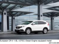 欧州CR-V 1.6L i-DTECディーゼルエンジン搭載モデル 