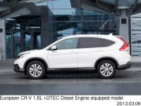 欧州CR-V 1.6L i-DTECディーゼルエンジン搭載モデル 