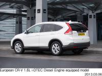 欧州CR-V 1.6L i-DTECディーゼルエンジン搭載モデル 