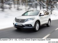 欧州CR-V 1.6L i-DTECディーゼルエンジン搭載モデル 