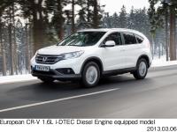 欧州CR-V 1.6L i-DTECディーゼルエンジン搭載モデル 
