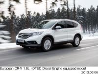 欧州CR-V 1.6L i-DTECディーゼルエンジン搭載モデル 