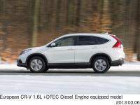 欧州CR-V 1.6L i-DTECディーゼルエンジン搭載モデル 