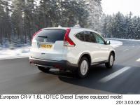 欧州CR-V 1.6L i-DTECディーゼルエンジン搭載モデル 