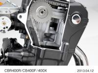 CBR400R/CB400F/400X サイレントカムチェーン （カットモデル）