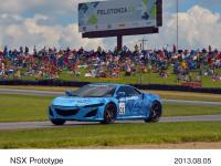 新型NSX試作車両