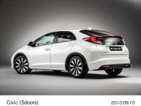 Civic (5doors) リアビュー
