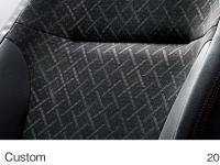 N-WGN Custom プライムスムー＆ファブリックコンビシート