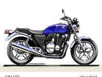 CB1100 イラスト