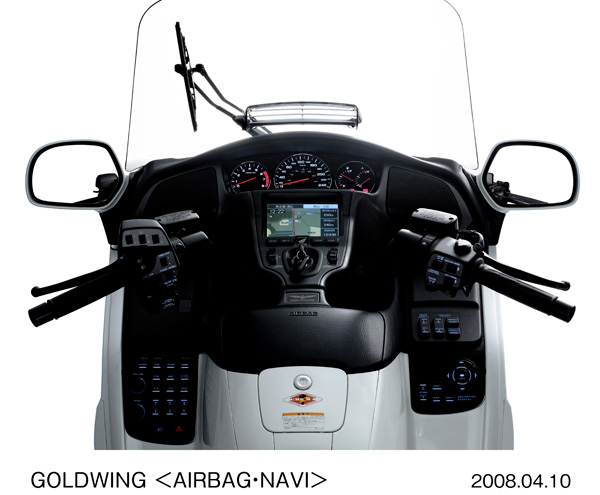 ゴールドウイング ＜エアバッグ・ナビ＞ (GL1800) 2008年 メーター