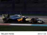 開発用マシン MP4-29H/1X1