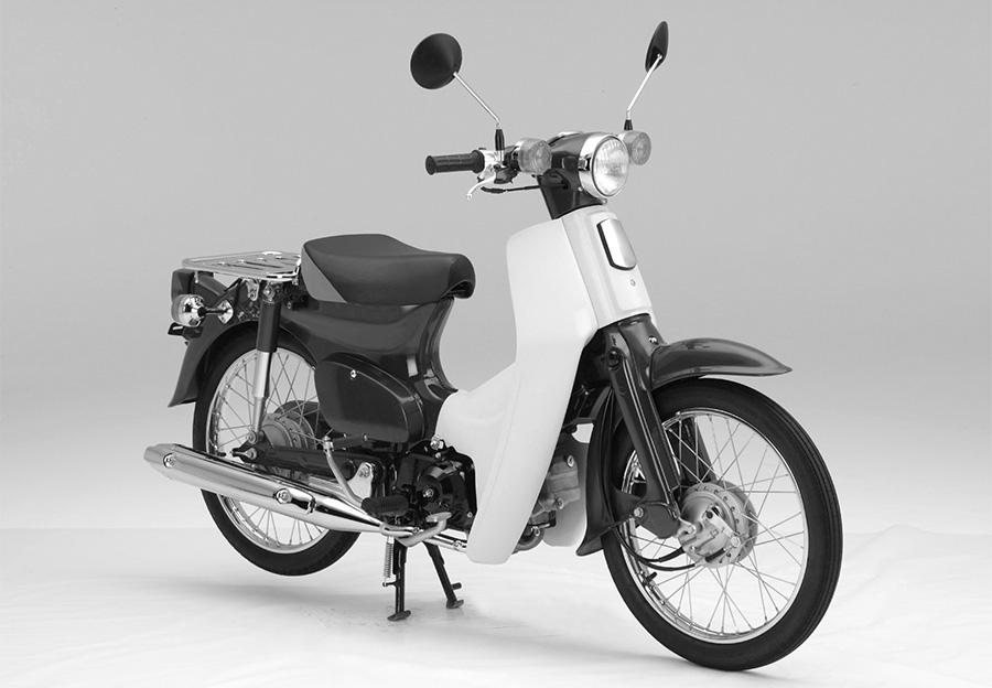 ホンダ　スーパーカブ スーパーカブ」の形状が日本で立体商標登録認可 | Honda 企業情報サイト