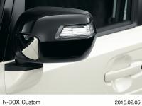 N-BOX Custom 2トーンカラースタイル 専用カラーアイテム ルーフ同色ドアミラー＆カラードアウタードアハンドル
