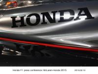 Honda F1記者会見 McLaren‐Honda 2015 (Getty Images for Honda Motor Co.)
