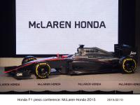 Honda F1記者会見 McLaren‐Honda 2015 (Getty Images for Honda Motor Co.)