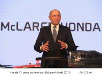 Honda F1記者会見 McLaren‐Honda 2015 (Getty Images for Honda Motor Co.)
