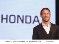 Honda F1記者会見 McLaren‐Honda 2015 (Getty Images for Honda Motor Co.)