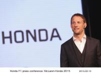 Honda F1記者会見 McLaren‐Honda 2015 (Getty Images for Honda Motor Co.)