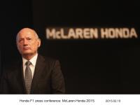 Honda F1記者会見 McLaren‐Honda 2015 (Getty Images for Honda Motor Co.)