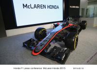 Honda F1記者会見 McLaren‐Honda 2015 (Getty Images for Honda Motor Co.)