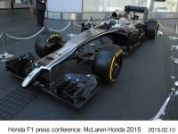 Honda F1記者会見 McLaren‐Honda 2015 (Getty Images for Honda Motor Co.)