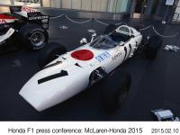 Honda F1記者会見 McLaren‐Honda 2015 (Getty Images for Honda Motor Co.)