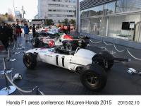 Honda F1記者会見 McLaren‐Honda 2015 (Getty Images for Honda Motor Co.)