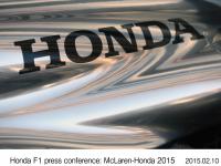 Honda F1記者会見 McLaren‐Honda 2015 (Getty Images for Honda Motor Co.)